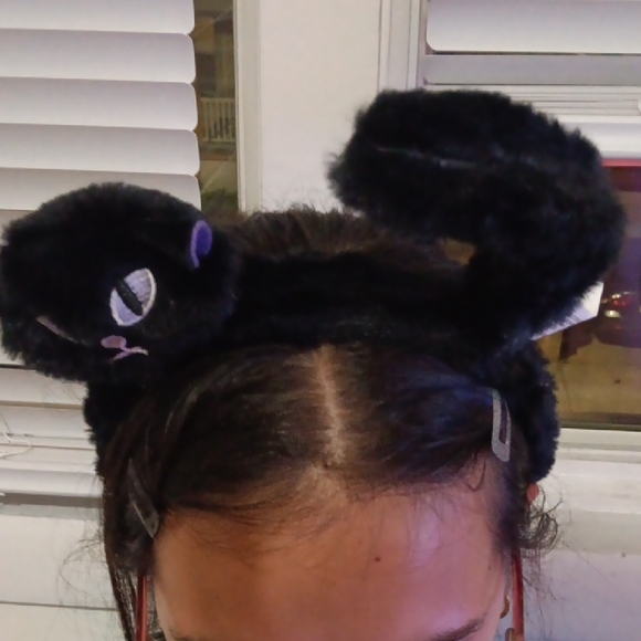 Other - Black Cat Ears Headband NWT